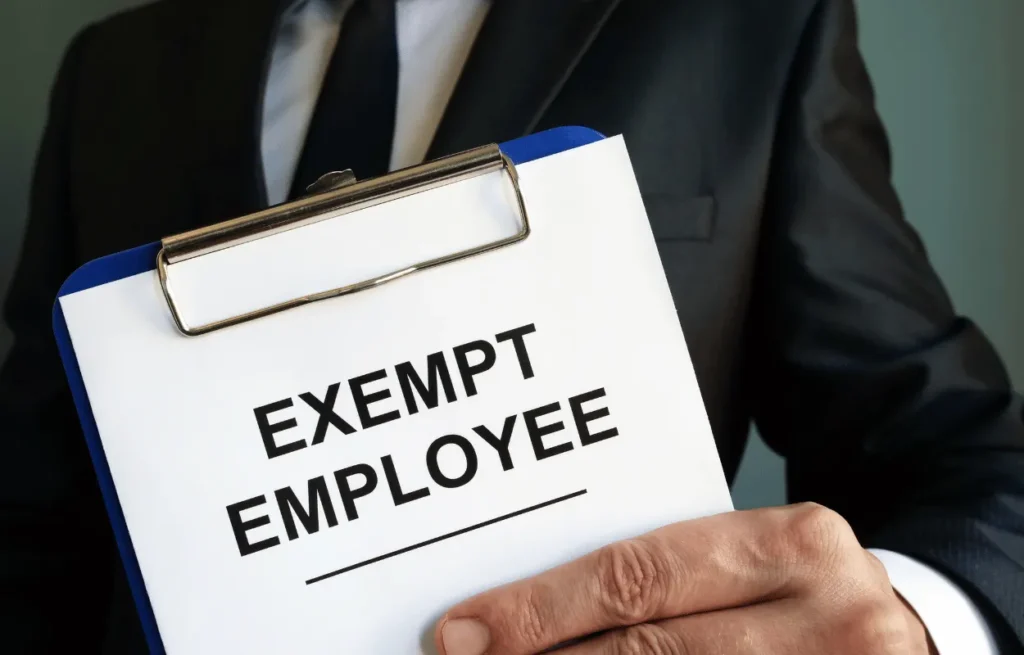 Employee researching exempt classification rules under Oregon labor law