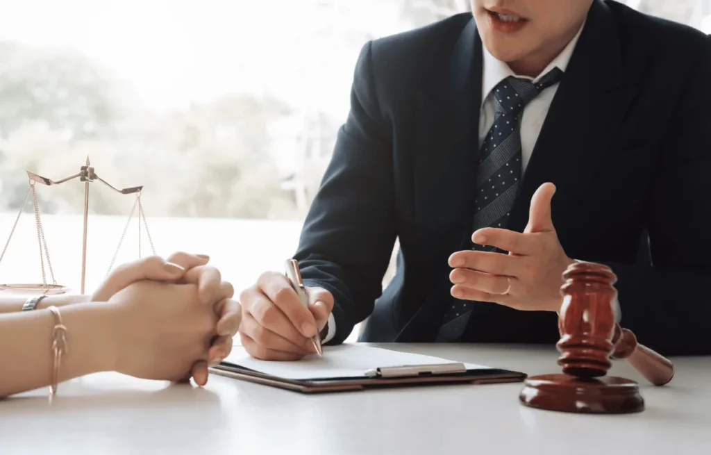 Employee reviewing Oregon exempt vs. non-exempt classification with HR