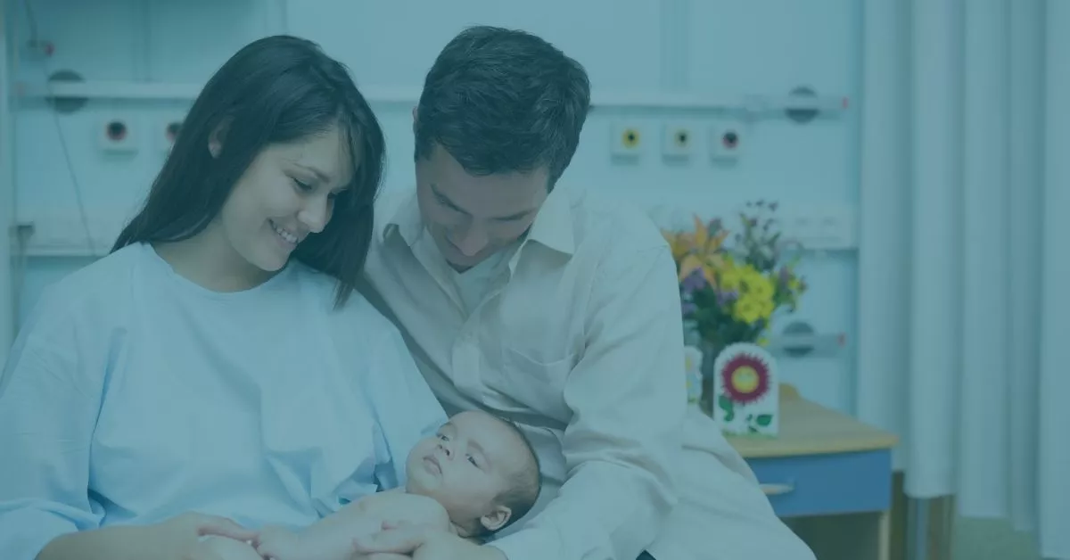 Parents with newborn child illustrating Oregon FMLA attorney provided protections.